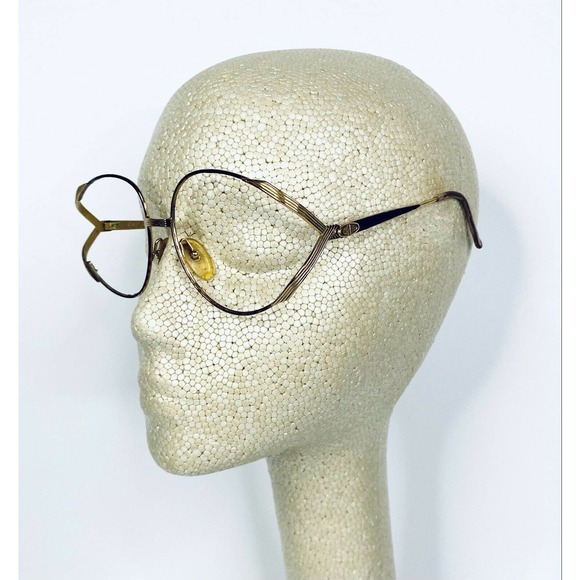 VTG Christian Dior Gold Glasses main image 7